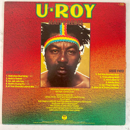 U-Roy - Natty Rebel (LP, Album, RE). REGGAE