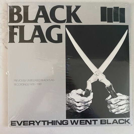 Black Flag - Everything Went Black (2xLP, Comp, RE, RP) SEALED!! ROCK