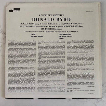 Donald Byrd - A New Perspective (LP, Album, RE). JAZZ