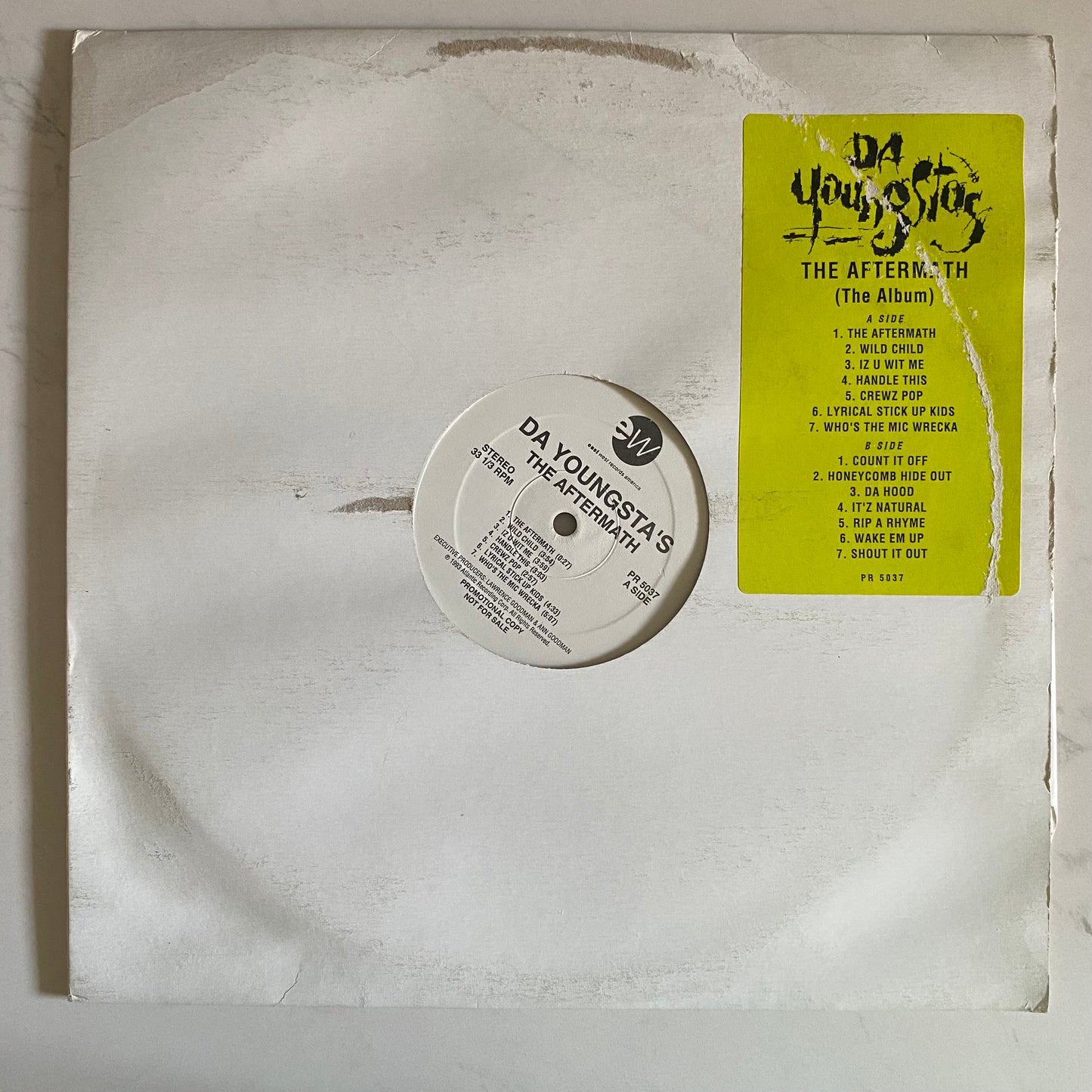 Da Youngsta's - The Aftermath (The Album) (LP, Album, Promo) HIP-HOP