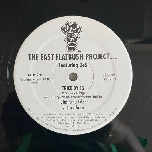 The East Flatbush Project* - Tried By 12 (12") HIP-HOP 12"