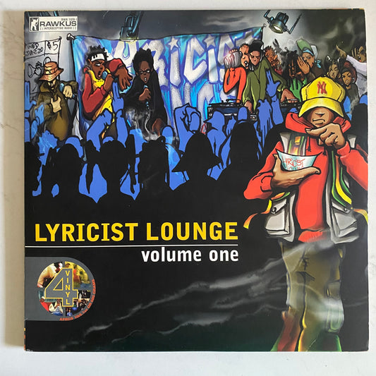 Various - Lyricist Lounge Volume One (4xLP, Comp) HIP-HOP