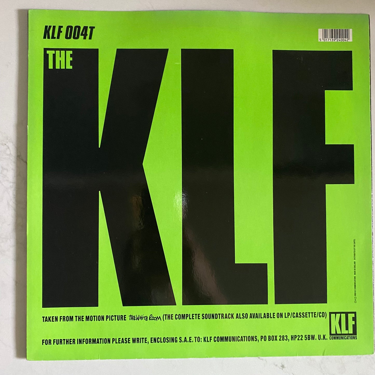 The KLF - What Time Is Love? (Pure Trance 1) (12") ELECTRONIC