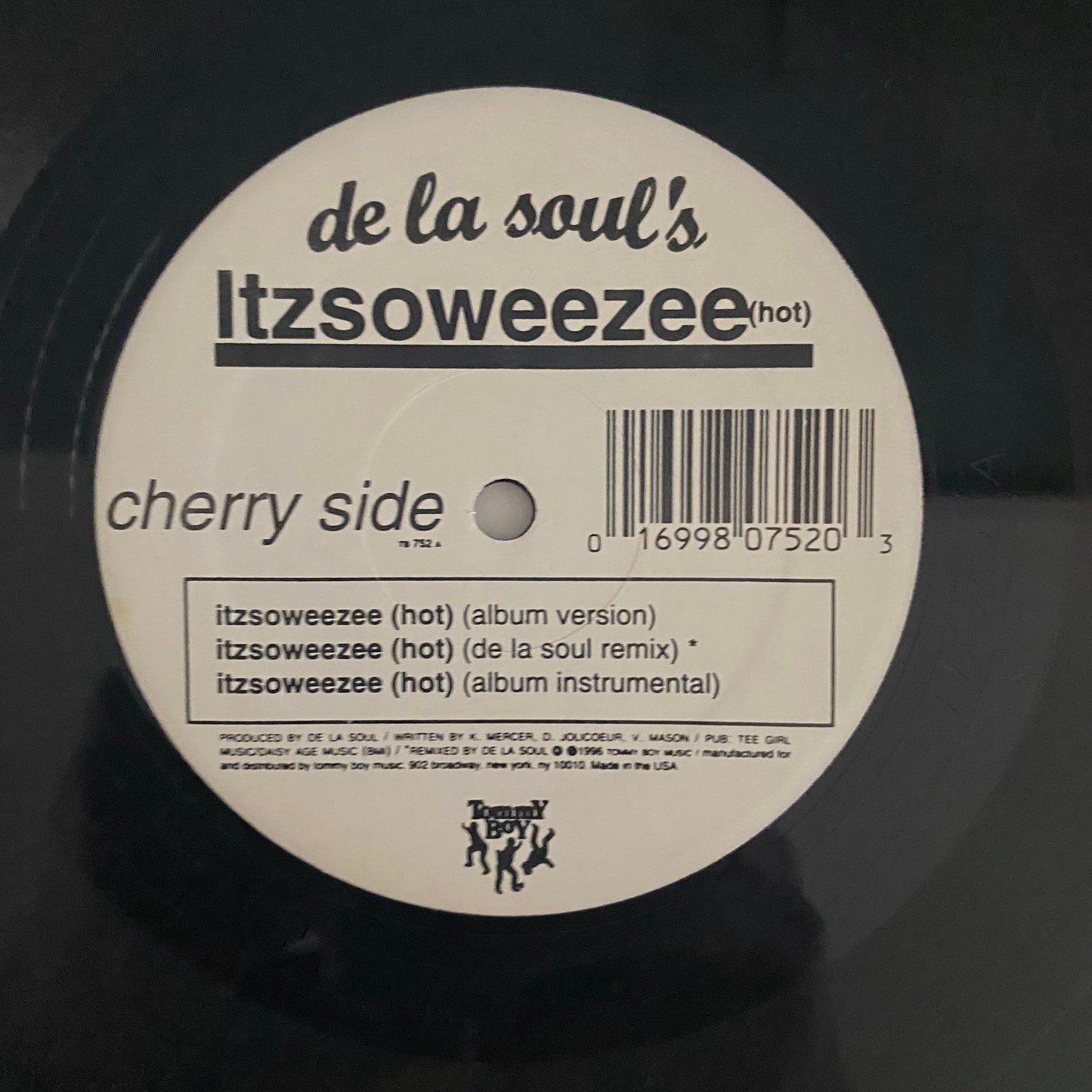 De La Soul - Itzsoweezee (Hot) (12")HIP-HOP 12"