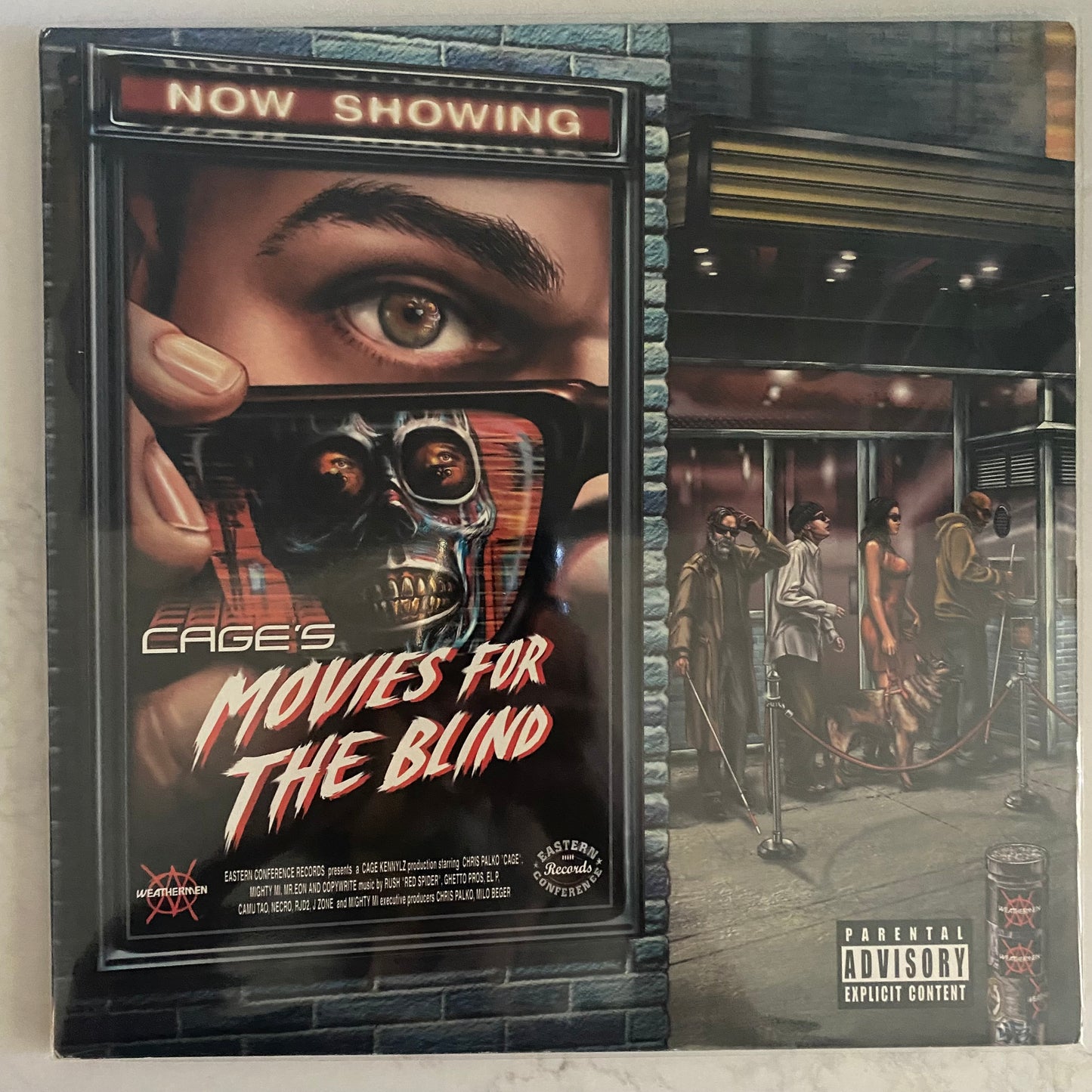 Cage - Movies For The Blind (2xLP, Album) HIP HOP