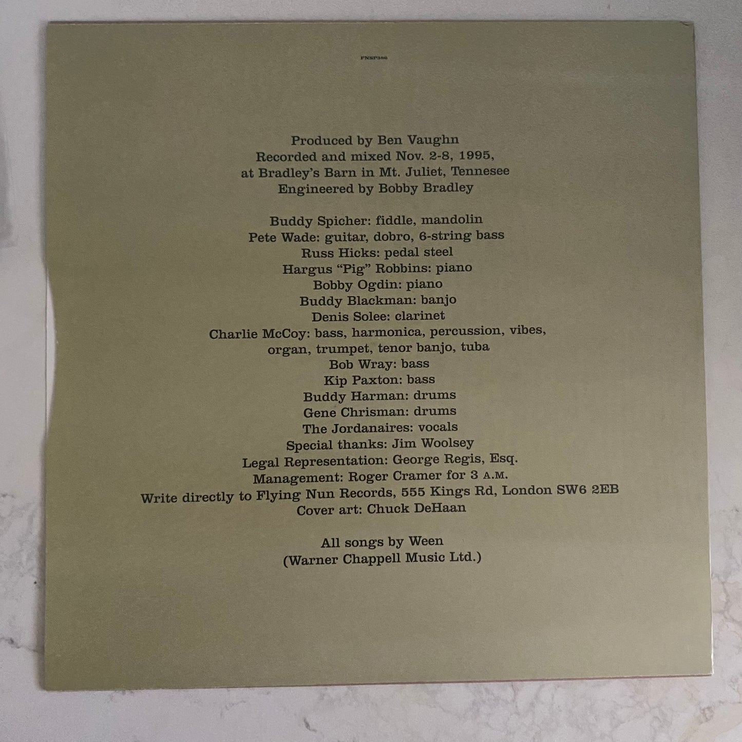 Ween - 12 Golden Country Greats (LP, Album, Ltd, Num). ROCK