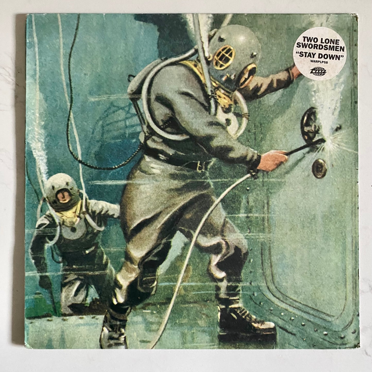 2 Lone Swordsmen* - Stay Down (LP, Album)  ELECTRONIC