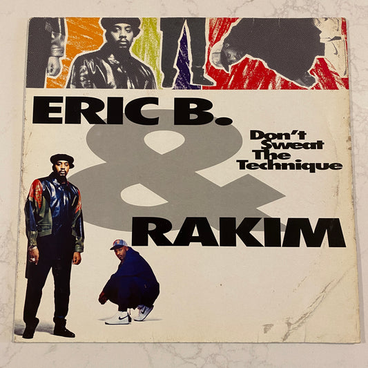 Eric B. & Rakim - Don't Sweat The Technique (LP, Album) (L)