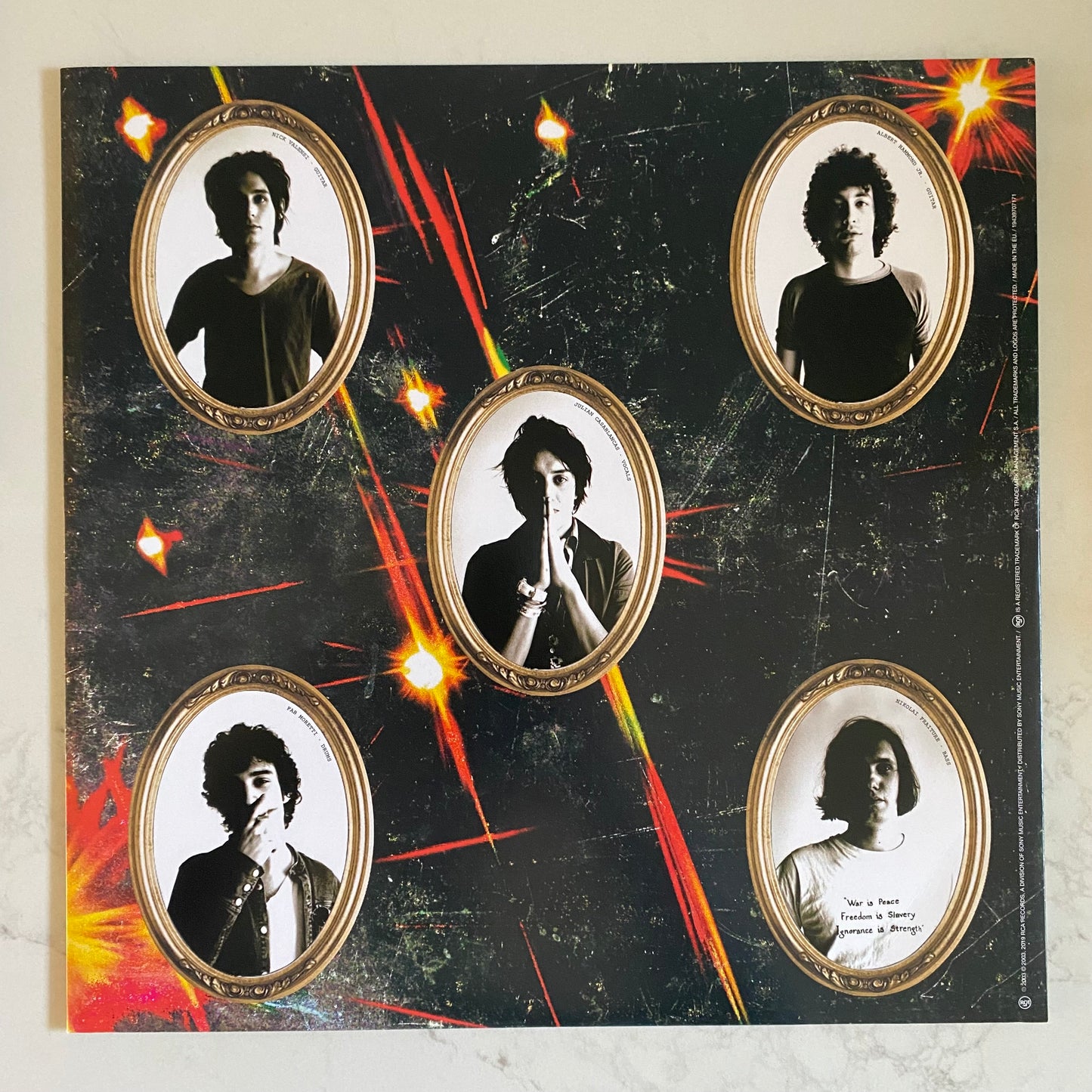 The Strokes - Room On Fire (LP, Album, Ltd, RE, Ora).  ROCK