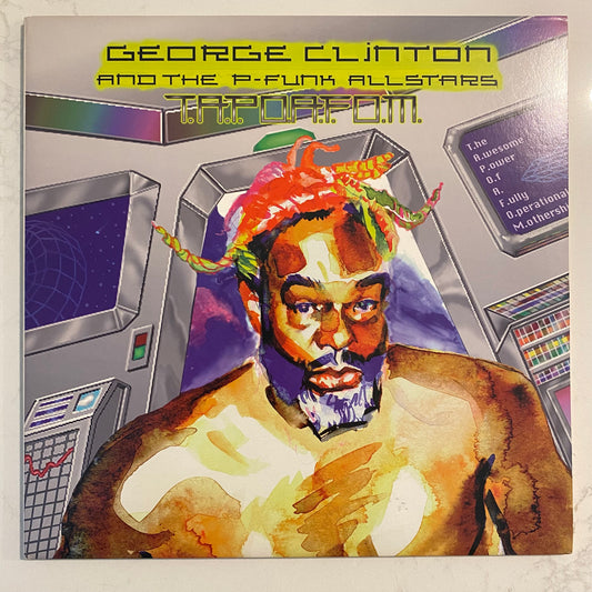 George Clinton & The P-Funk Allstars* - T.A.P.O.A.F.O.M. (The Awesome Power Of A Fully-Operational Mothership) (2xLP, Album, Red). FUNK