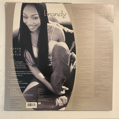 Brandy (2) - Never Say Never (2xLP, Album). R&B