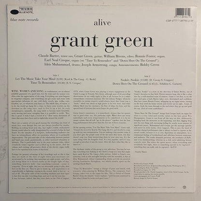 Grant Green - Alive! (LP, Album, RE). FUNK