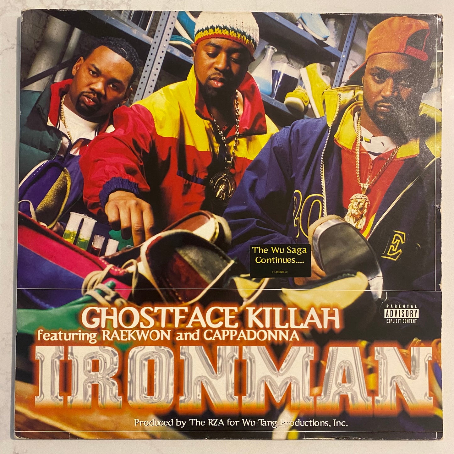 Ghostface Killah - Ironman (2xLP, Album, Gat). HIP-HOP