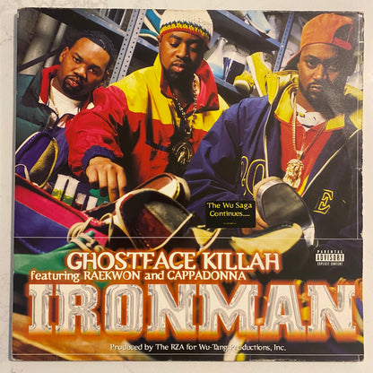 Ghostface Killah - Ironman (2xLP, Album, Gat). HIP-HOP