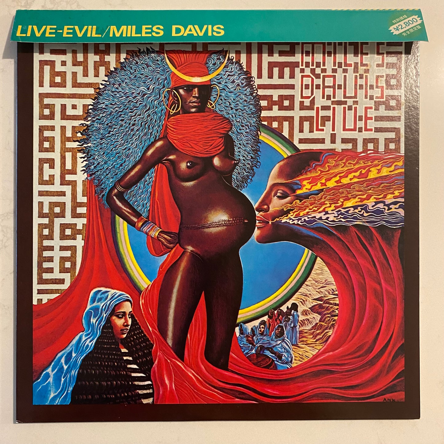 Miles Davis - Live-Evil (2xLP, Album, RE). JAZZ