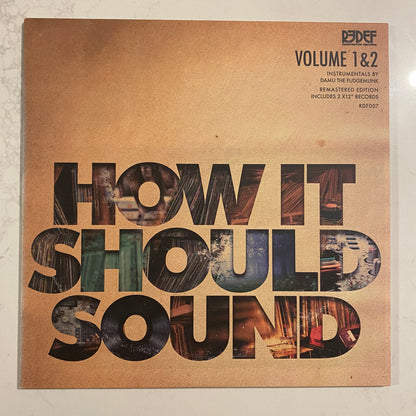 Damu The Fudgemunk - How It Should Sound Volume 1 & 2 (2xLP, Album, RE, RM). HIP-HOP