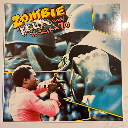 Fẹla* And Afrika 70* - Zombie (LP, Comp, Ter). FUNK