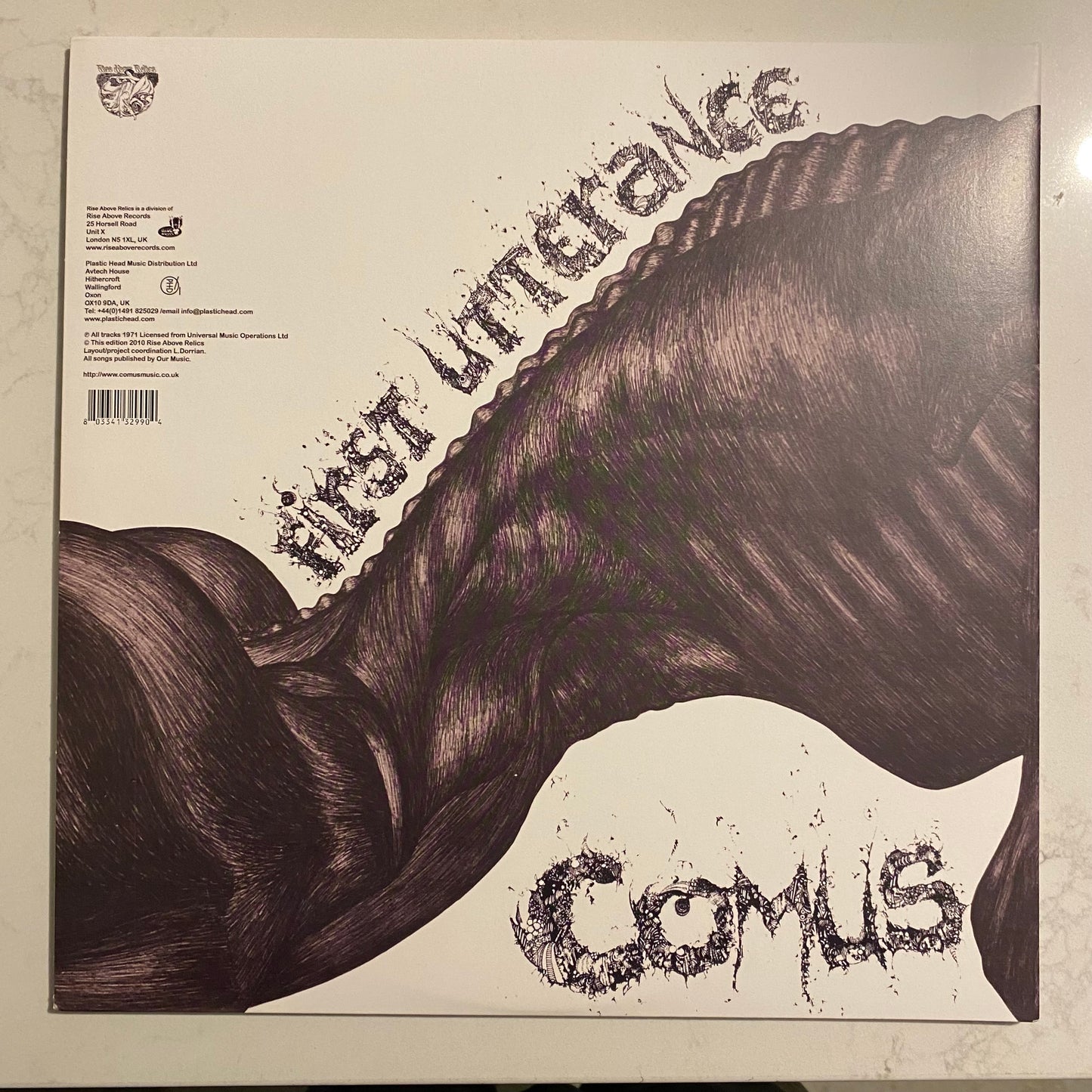 Comus - First Utterance (LP, Album, Ltd, RE, Gre). ROCK