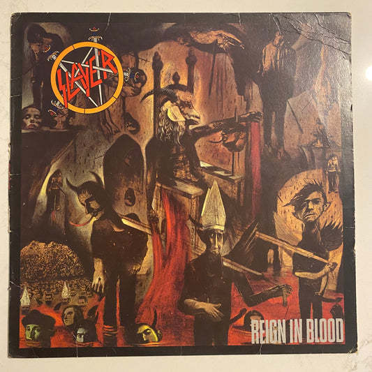 Slayer - Reign In Blood (LP, Album, All). ROCK