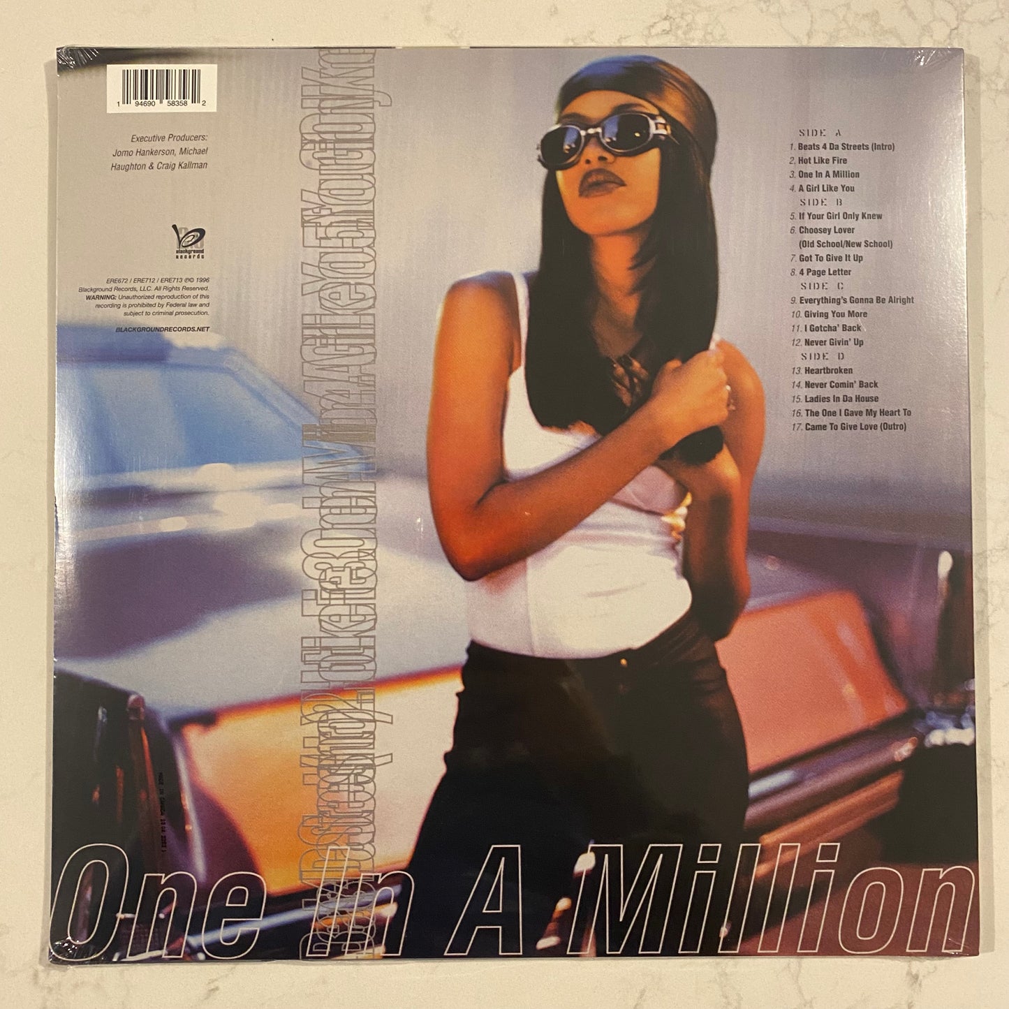 Aaliyah - One In A Million (2xLP, Album, Ltd, RE, Oli). SEALED. R&B