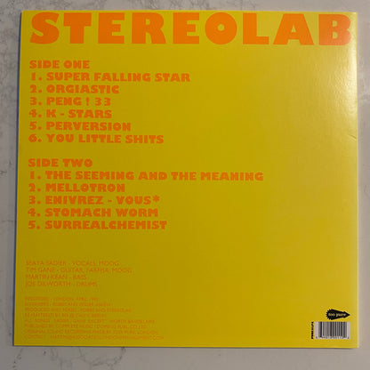 Stereolab - Peng! (LP, Album, RE, RM, Cle). ROCK