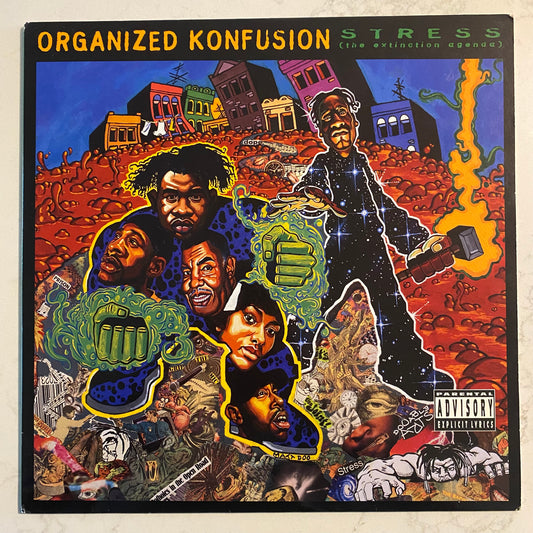 Organized Konfusion - Stress: The Extinction Agenda (LP, Album). HIP-HOP