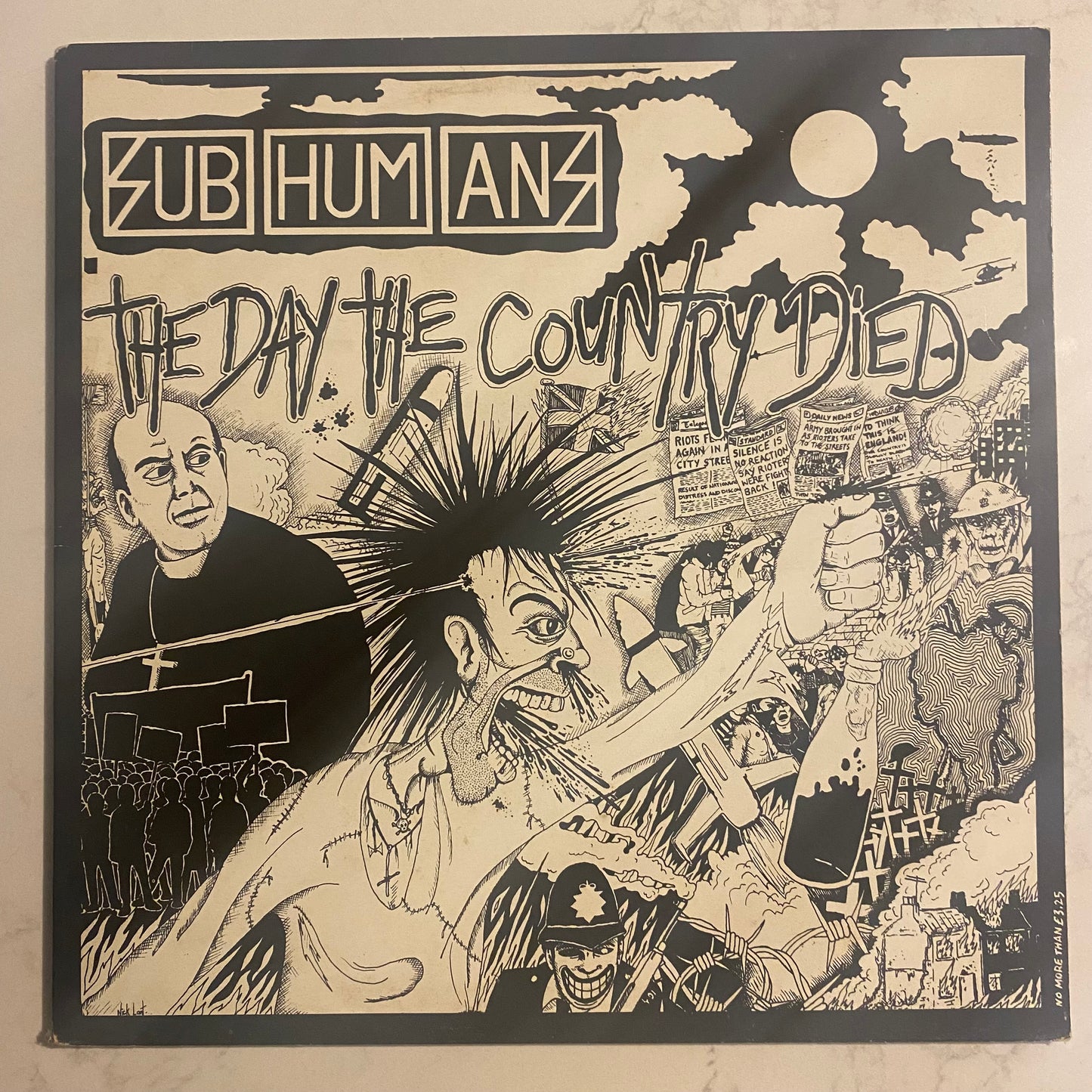 Subhumans - The Day The Country Died (LP, Album)