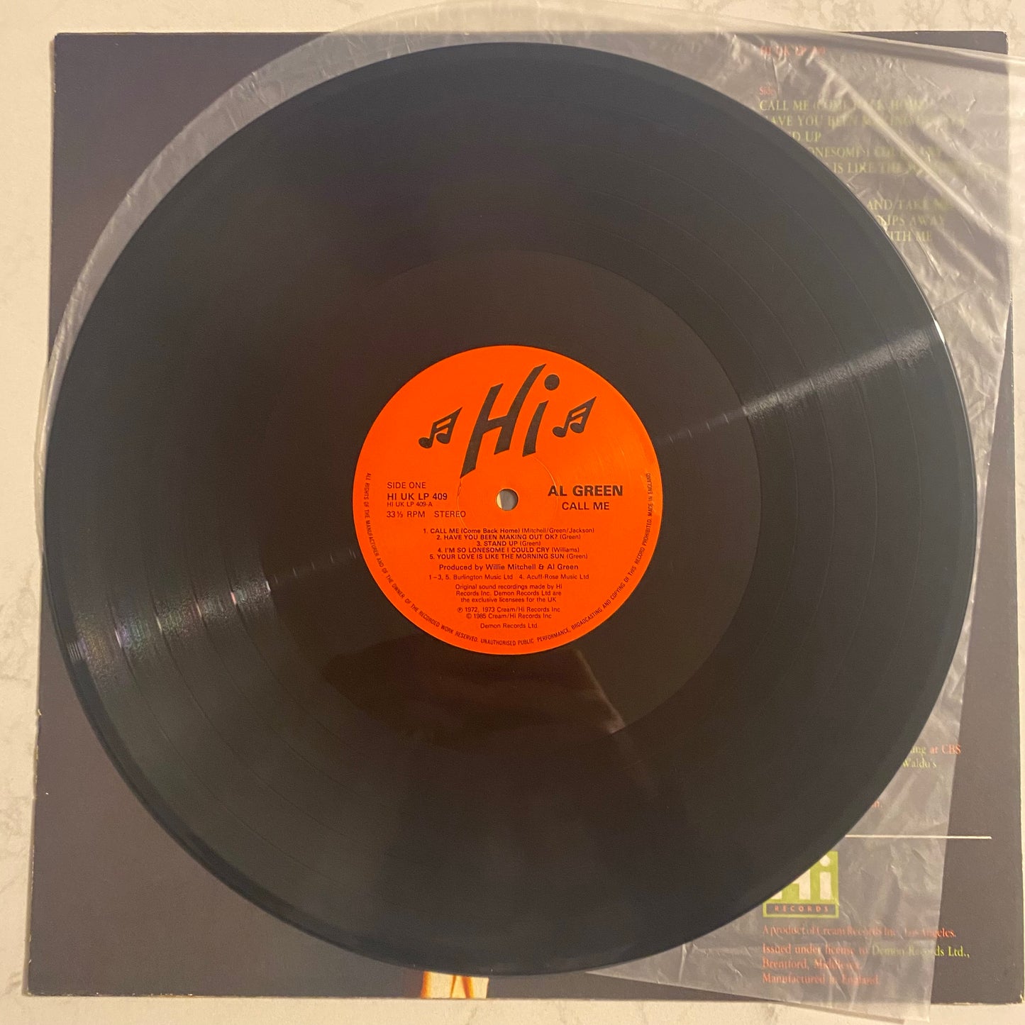 Al Green - Call Me (LP, Album, RE)