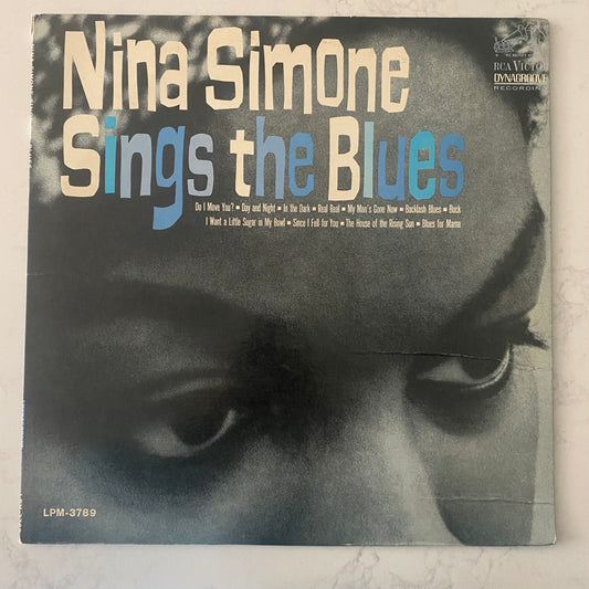 Nina Simone - Nina Simone Sings The Blues (LP, Album, Mono, Ind)