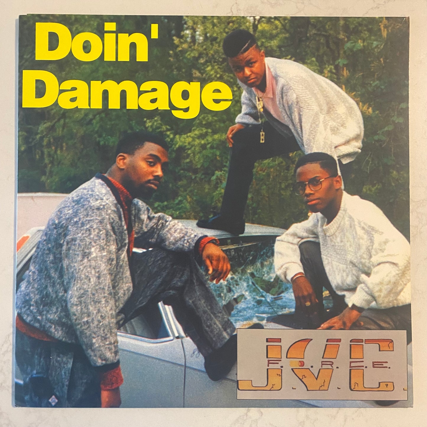 J.V.C. F.O.R.C.E. - Doin' Damage (2xLP, Album, RE)