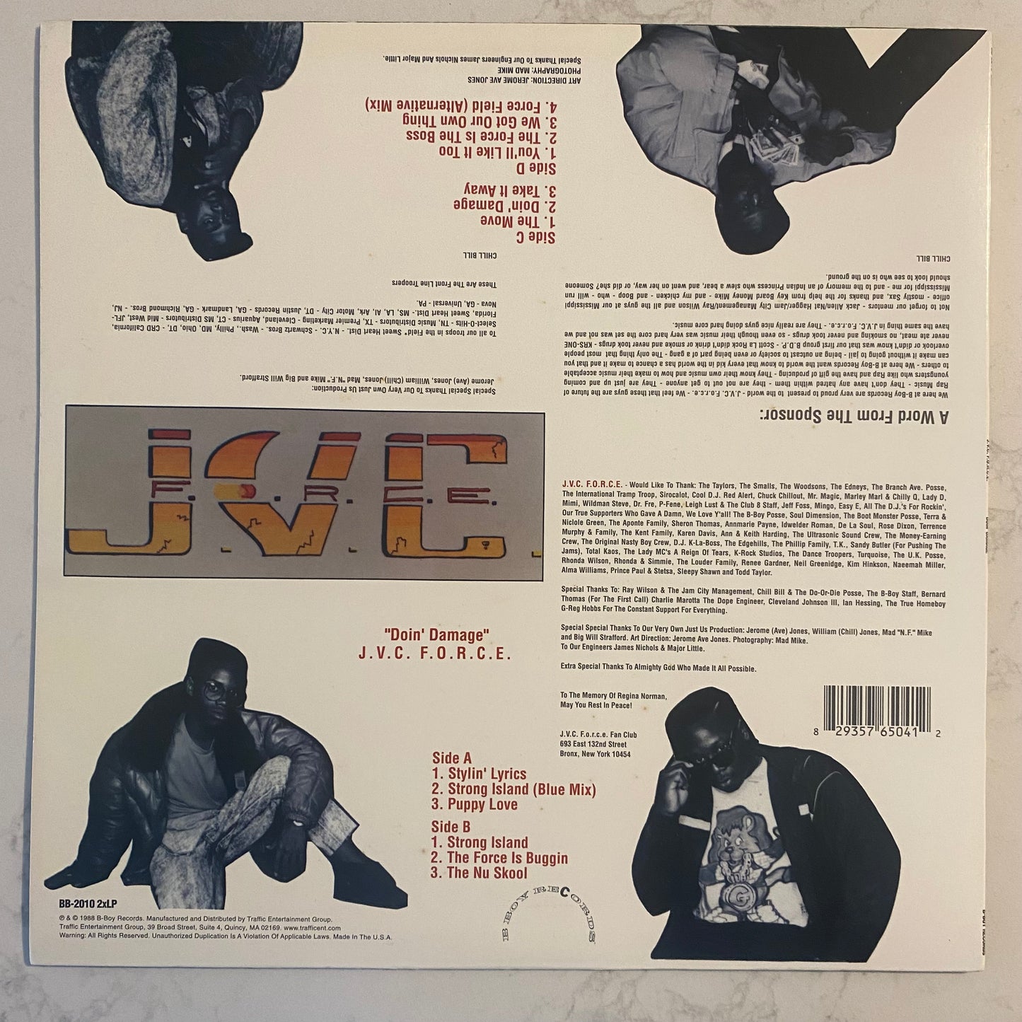 J.V.C. F.O.R.C.E. - Doin' Damage (2xLP, Album, RE)