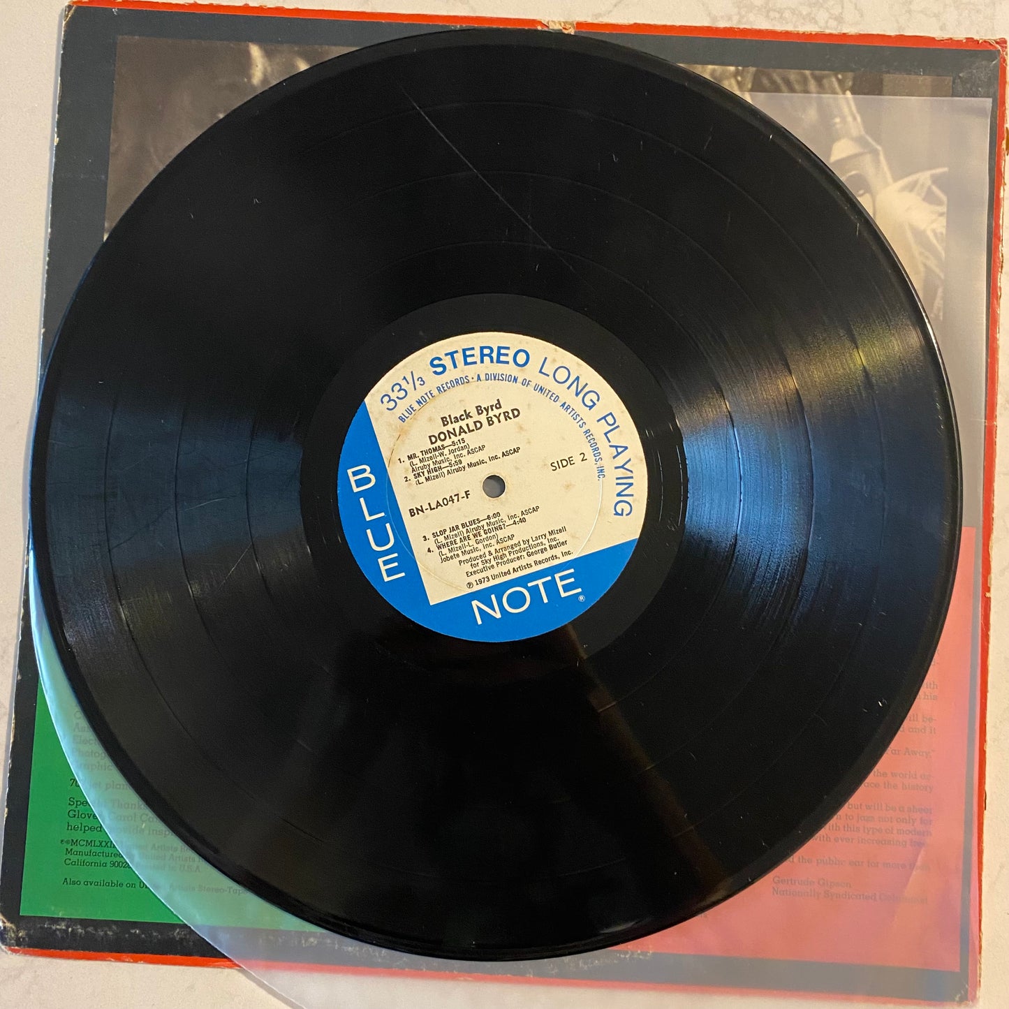 Donald Byrd - Black Byrd (LP, Album, All)