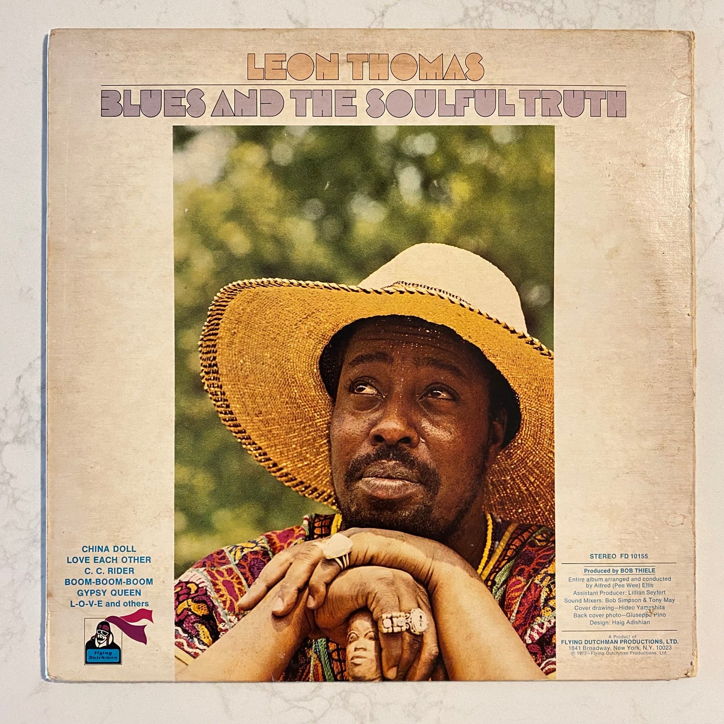 Leon Thomas - Blues And The Soulful Truth (LP, Album, Uni)