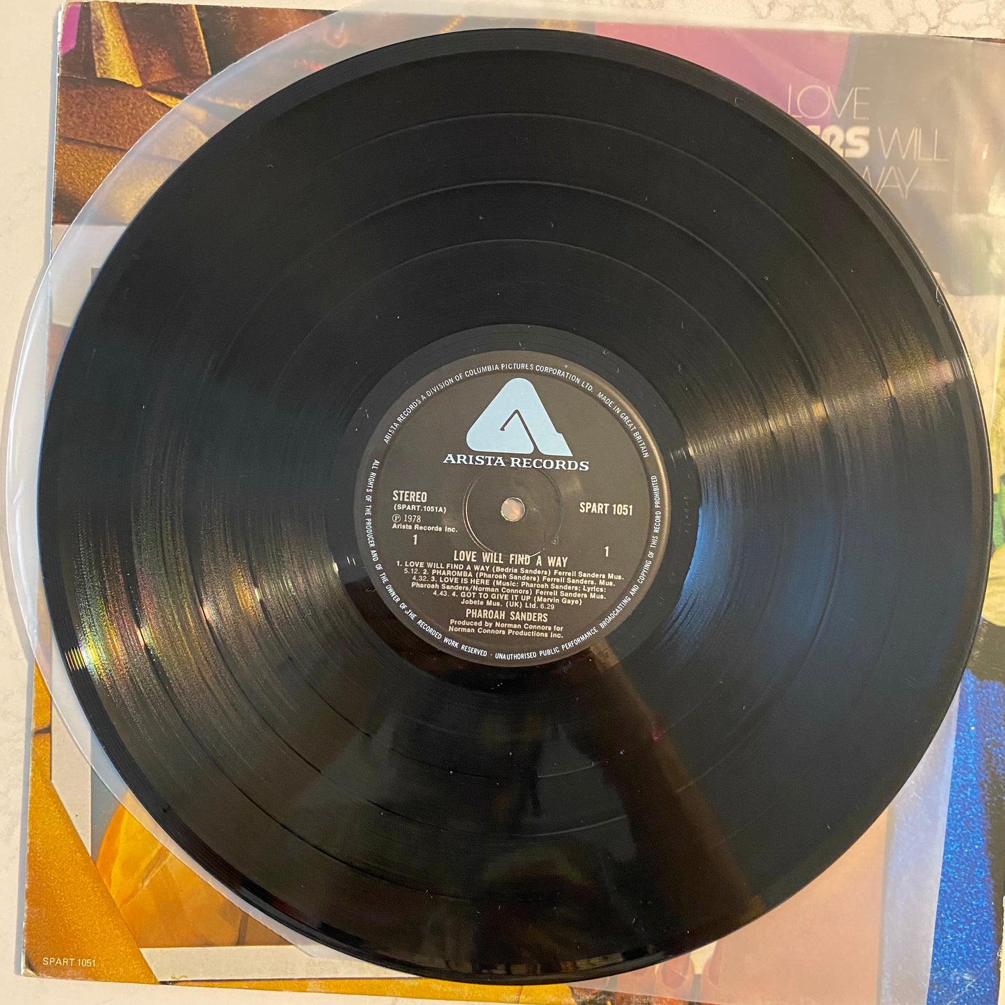 Pharoah Sanders - Love Will Find A Way (LP, Album)