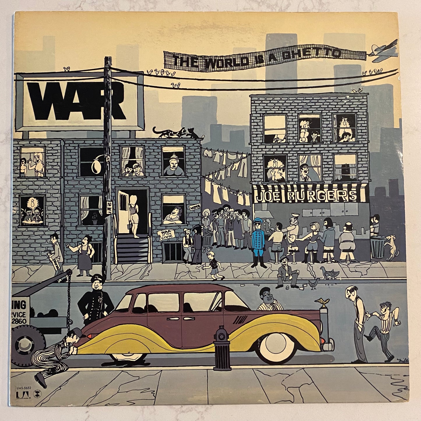 War - The World Is A Ghetto (LP, Album)