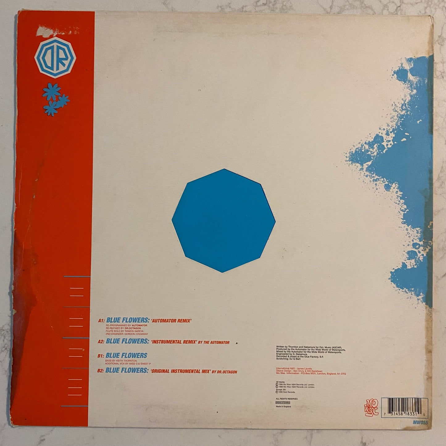 Dr. Octagon - Blue Flowers (12", Single)