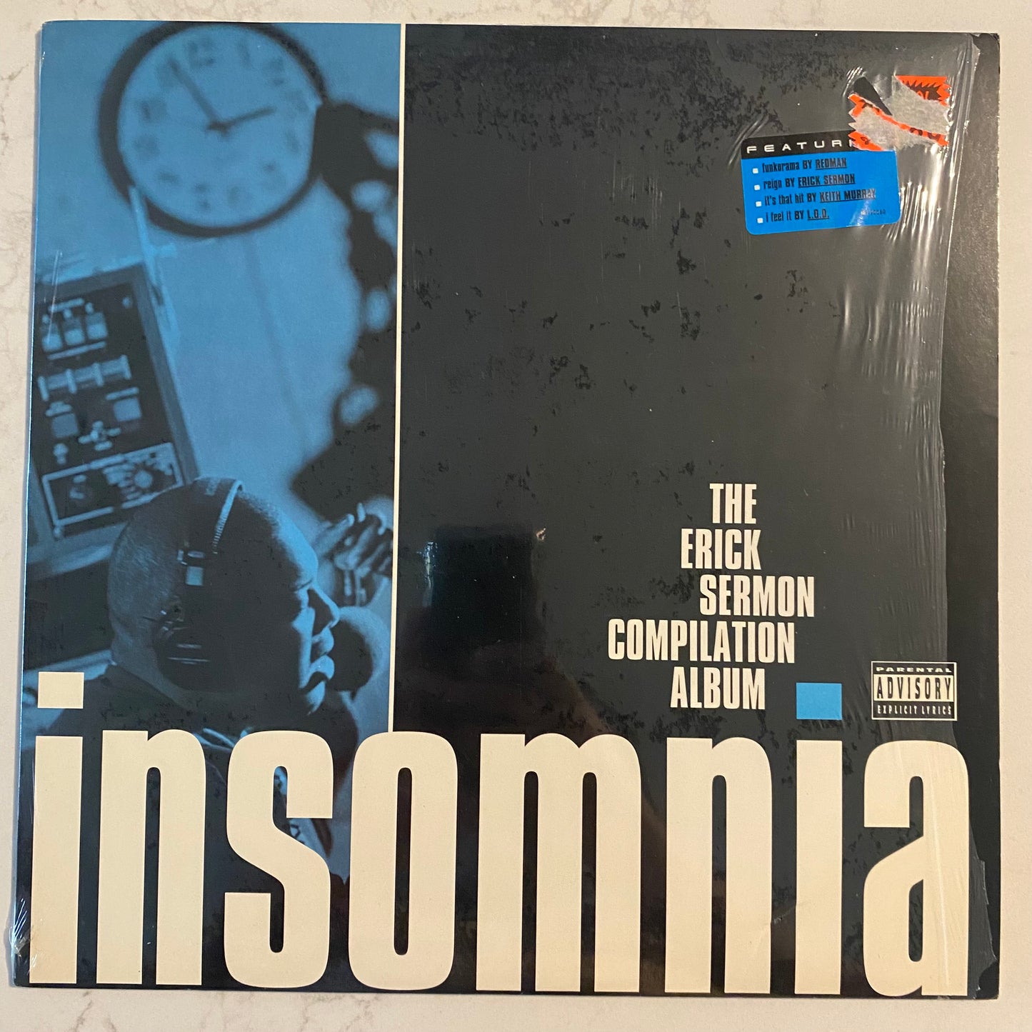 Erick Sermon - Insomnia (The Erick Sermon Compilation Album) (LP, Album, Comp)