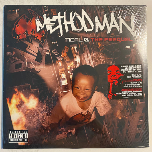 Method Man - Tical 0: The Prequel (2xLP, Album) SEALED!
