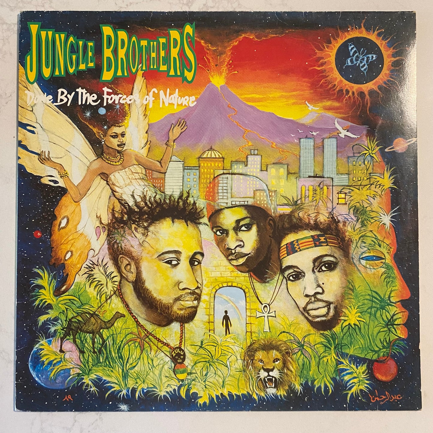 Jungle Brothers - Done By The Forces Of Nature (LP, Album)