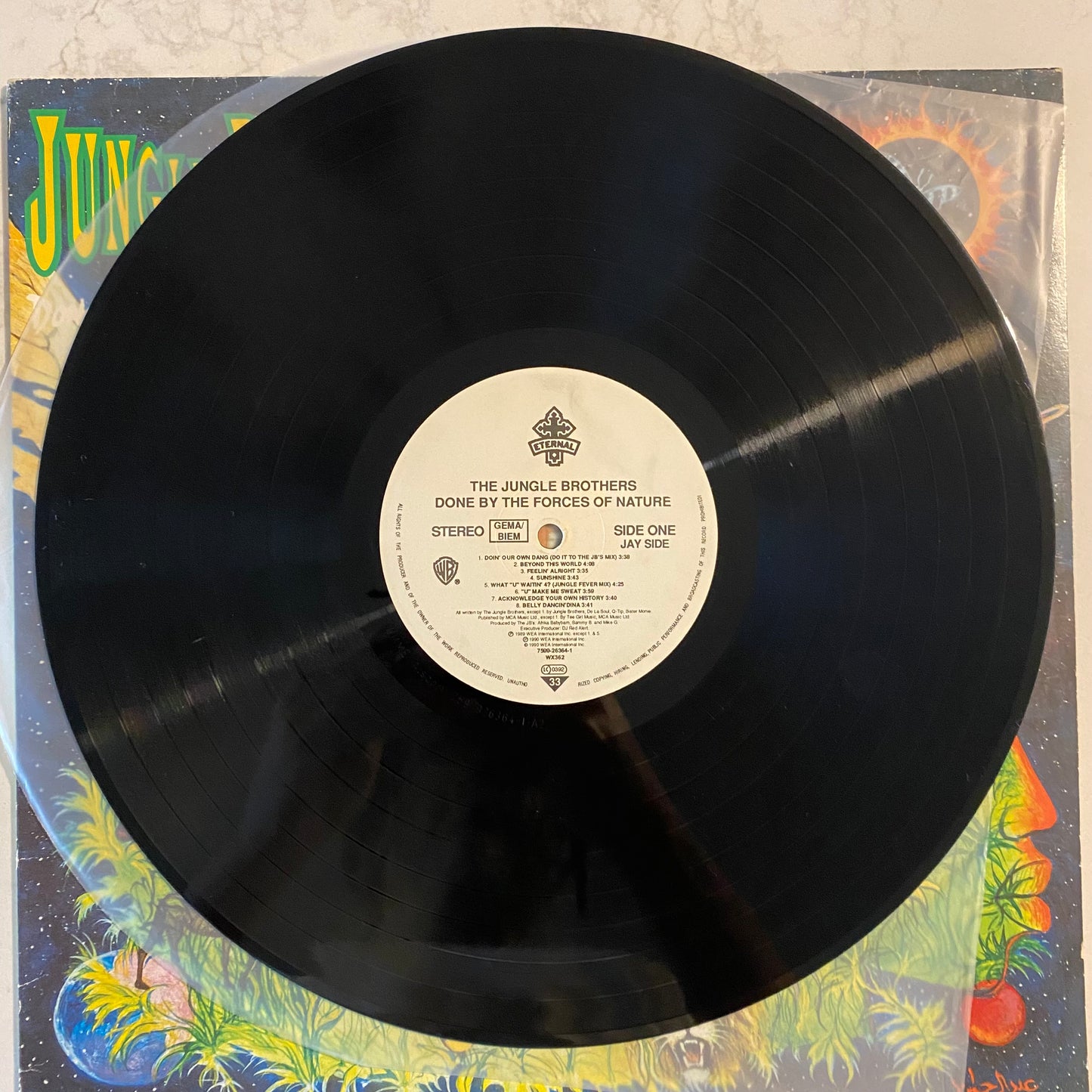 Jungle Brothers - Done By The Forces Of Nature (LP, Album)