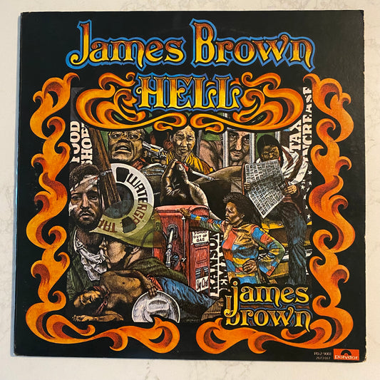 James Brown - Hell (2xLP, Album, Mon)
