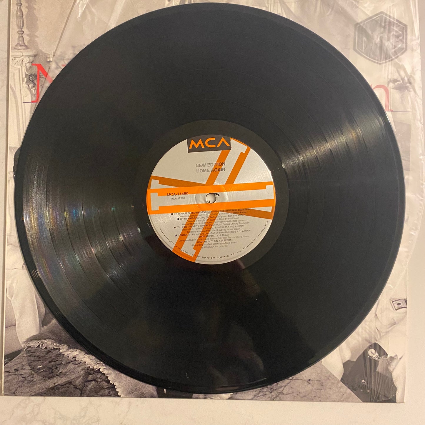 New Edition - Home Again (LP, Album)