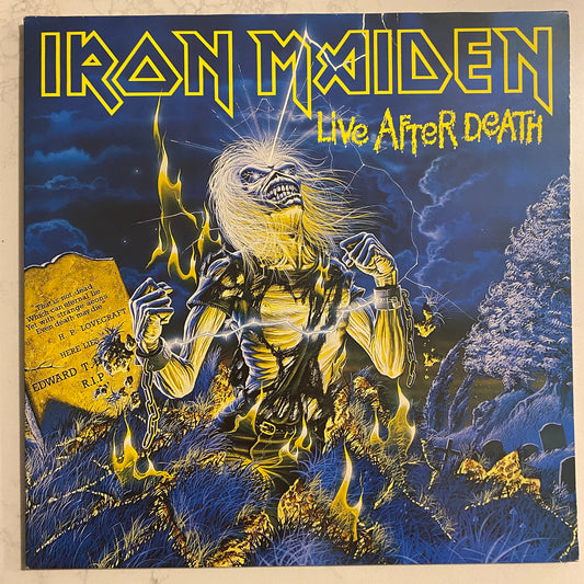 Iron Maiden - Live After Death (2xLP, Album, Gat)