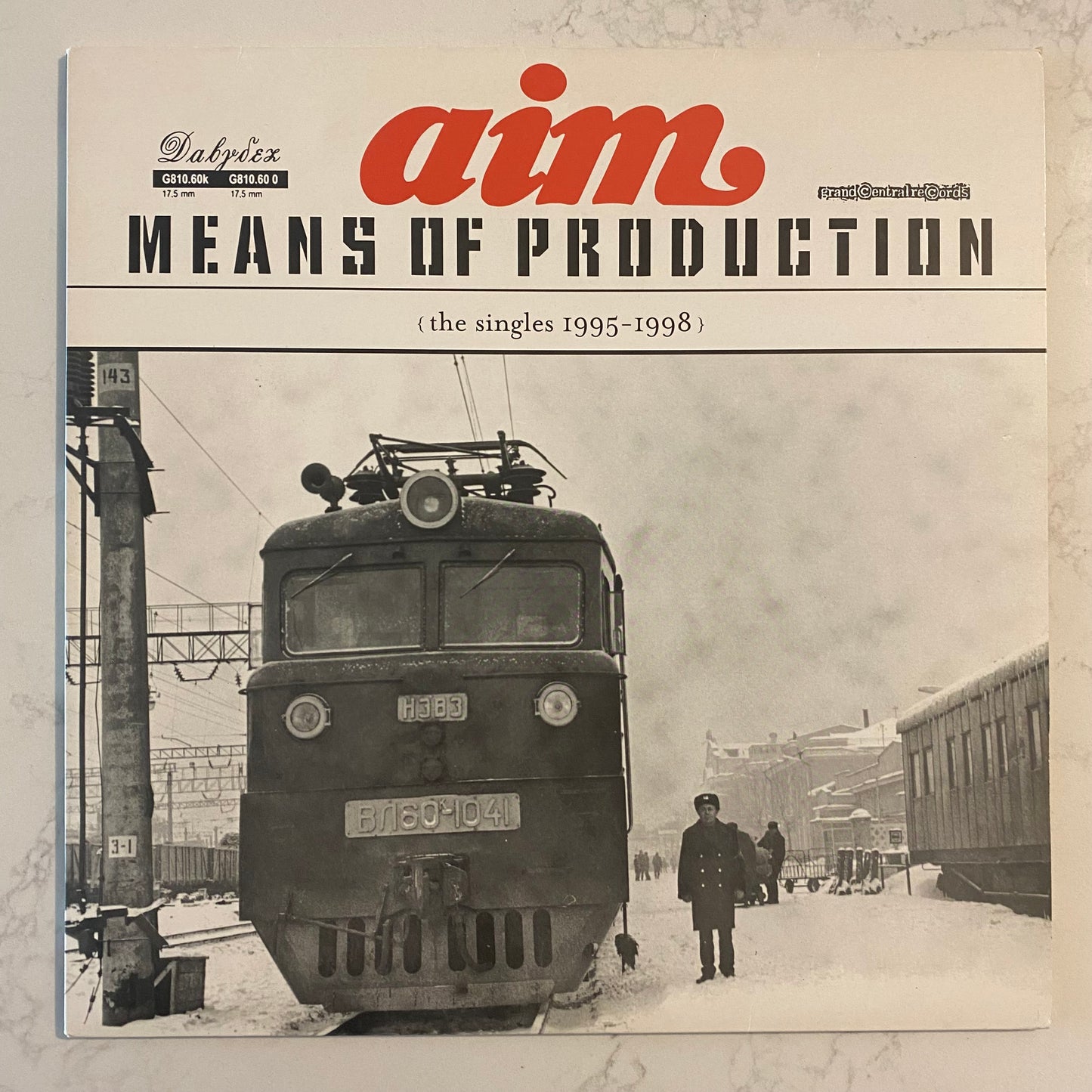 Aim - Means Of Production (The Singles 1995 - 1998) (2xLP, Comp)