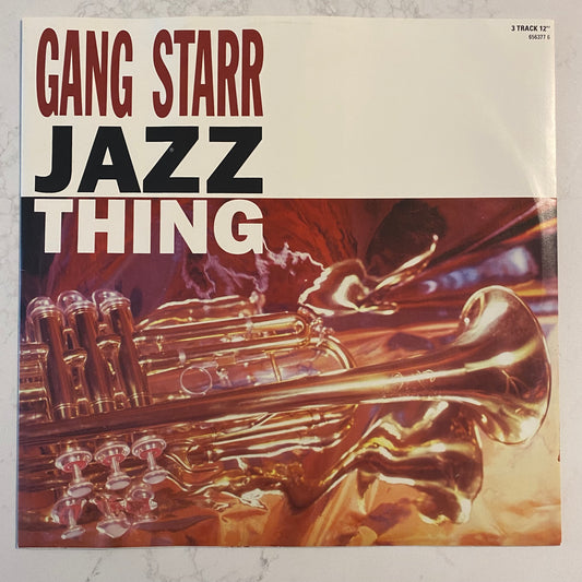 Gang Starr - Jazz Thing (12", Single)