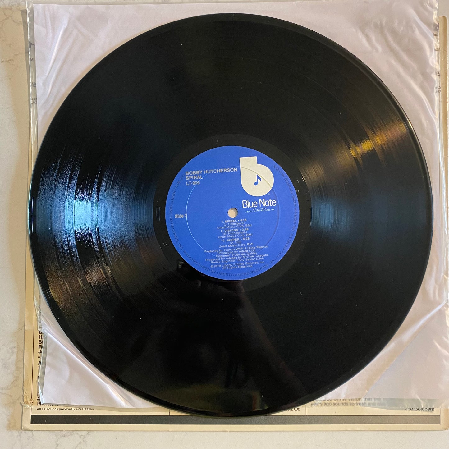 Bobby Hutcherson - Spiral (LP, Album)