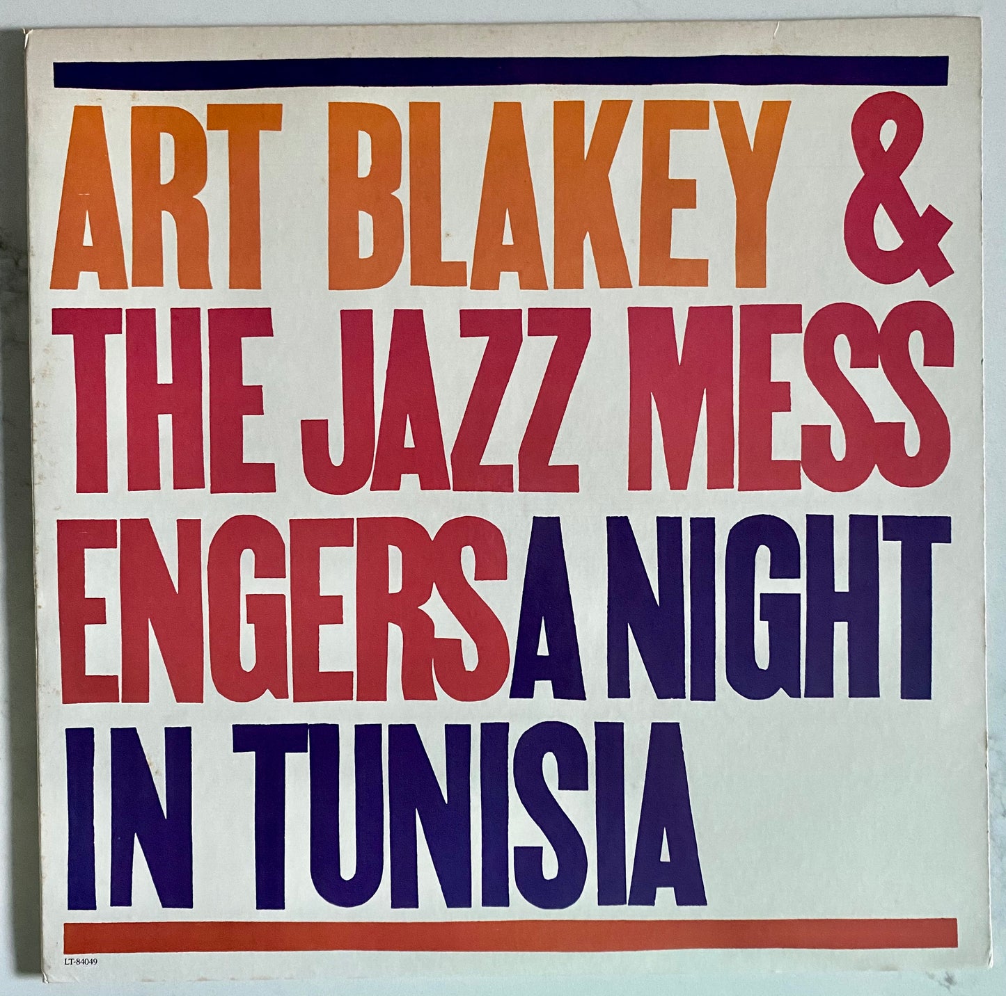 Art Blakey & The Jazz Messengers - A Night In Tunisia (LP, Album, RE, Lib). JAZZ