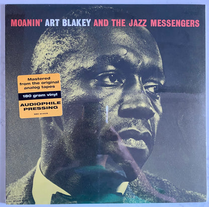 Art Blakey And The Jazz Messengers* - Moanin' (LP, Album, RE, RM, 180). SEALED!! JAZZ