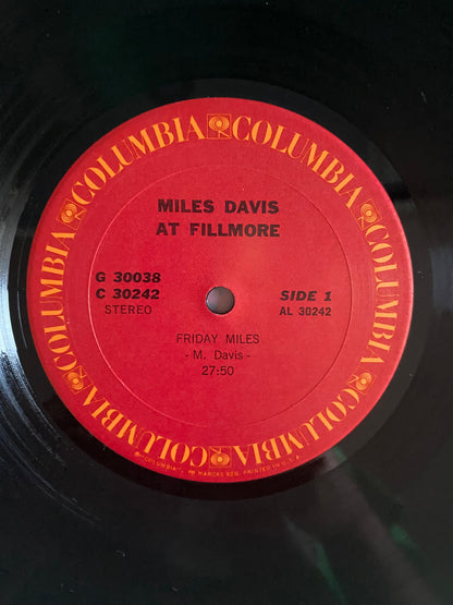 Miles Davis - Miles Davis At Fillmore (2xLP, Album, Ter). JAZZ