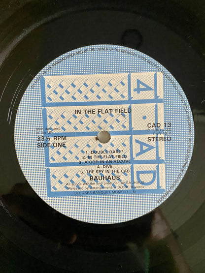 Bauhaus - In The Flat Field (LP, Album, Ʊto). ROCK